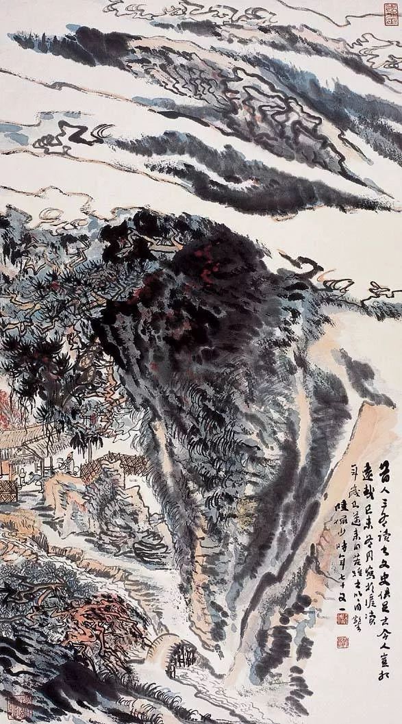 零基础学画画山水画教程,零基础学画山水画步骤