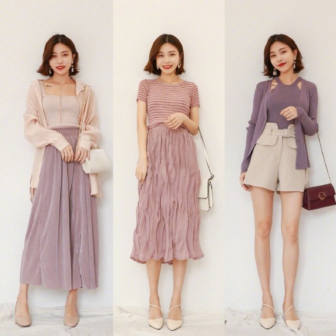 衬衫假两件穿搭搭配牛仔裙,减龄洋气小衫搭配裙子穿