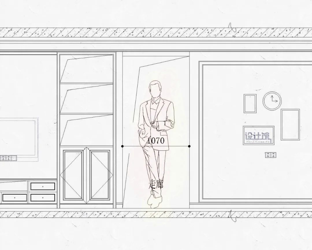 家装设计方案的动线解析,家装室内动线分析图