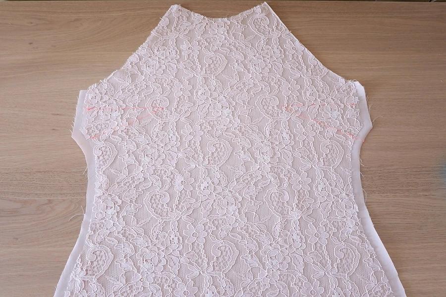 短款包臀裙裁剪缝制教程,包裙开叉缝制方法图解