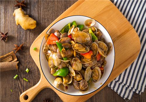 大厨教你一道蒜蓉花甲,大厨教你做花甲