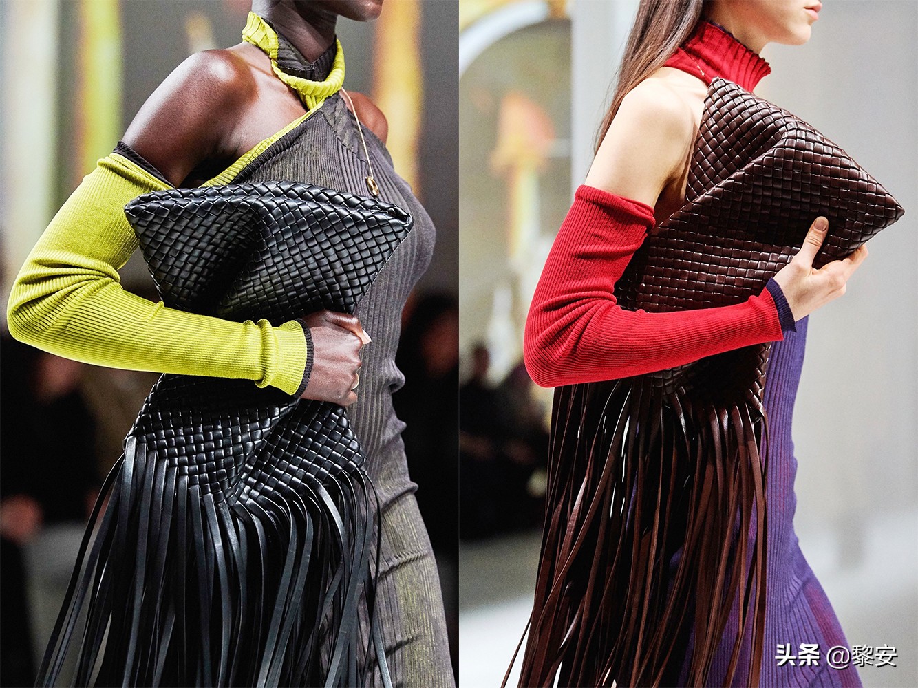 新包结构丨BottegaVeneta2020秋冬秀场,编织×流苏