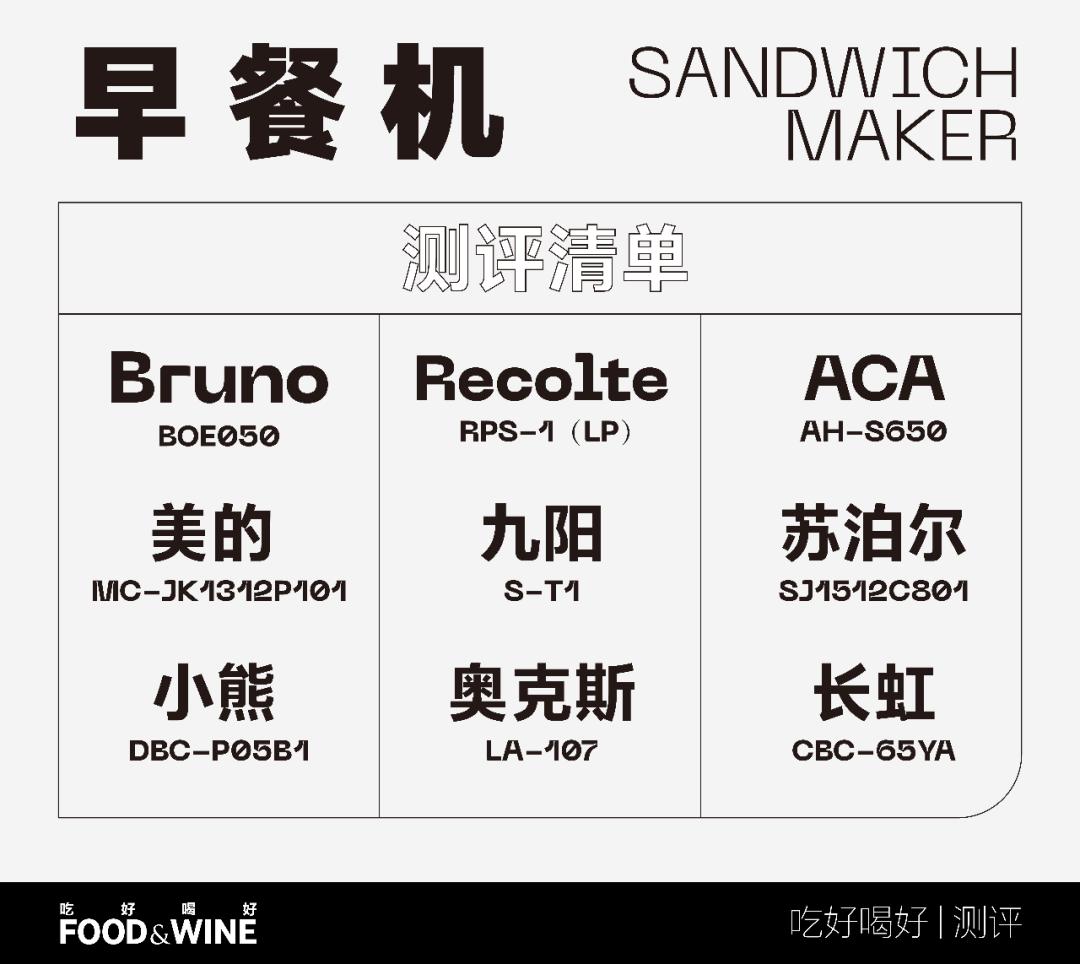 六种早餐机测评,真正实用的早餐机