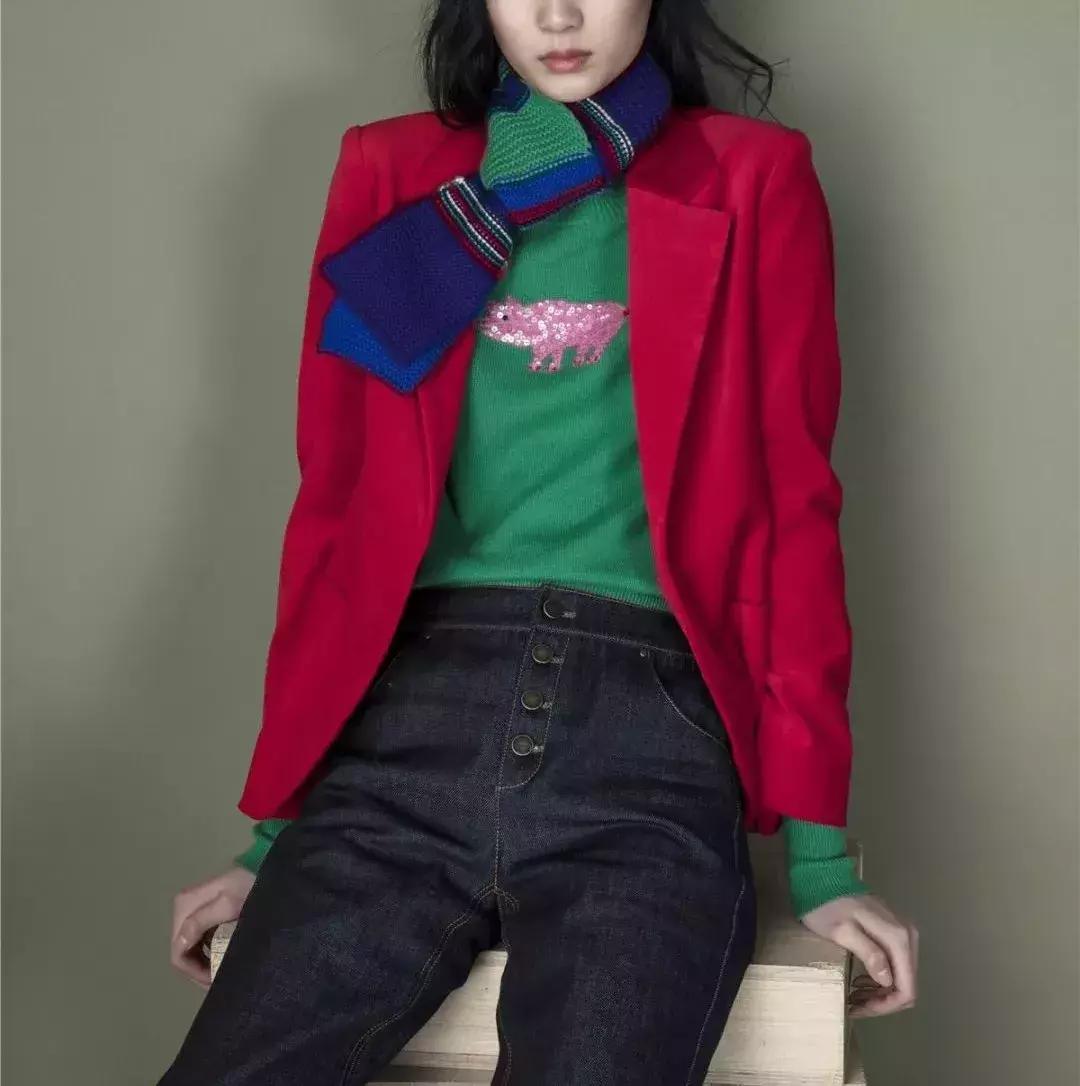 过年真的只要穿红色就是最好看的,春节必须有红色单品