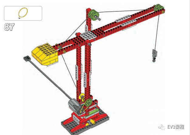 乐高wedo初期课程,乐高wedo塔吊搭建步骤