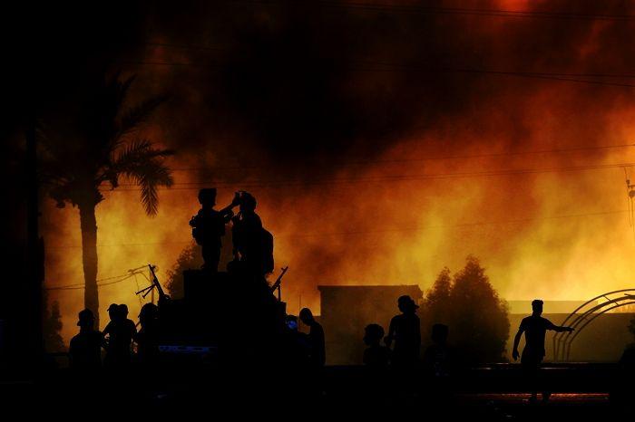 美驻伊大使馆疑遭火箭弹袭击,美洲伊拉克大使馆遭火箭弹袭击