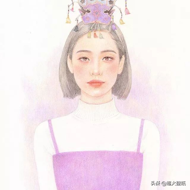 韩国高颜值小姐姐学了6年的绘画,却治愈了全网18万粉丝
