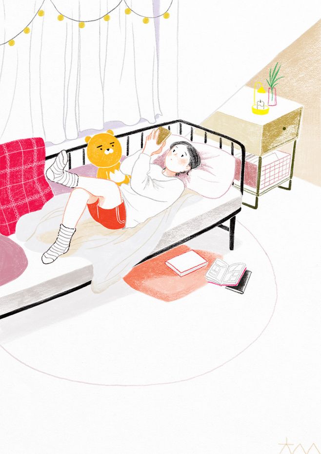 平凡的小幸福，来自韩国艺术家 Chassam