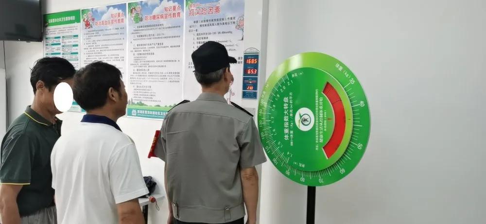 社区卫生服务中心走访,百家湖社区卫生服务中心工作人员