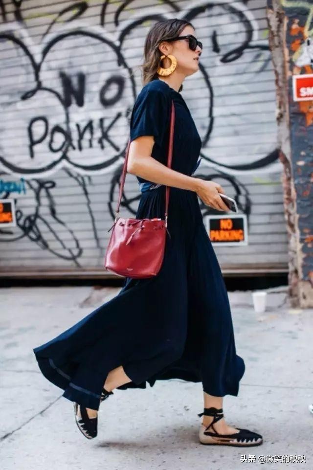 百褶裙气质又时髦,百褶裙时尚潮流款长款