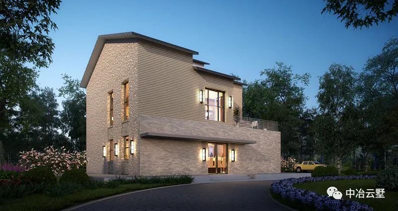 中冶云墅丨枫丹雅樾·美式风格别墅,优雅、悠闲舒适