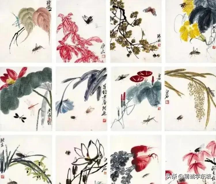 受过蒋介石礼遇、与毛*东泽**有过文墨之交的国画大师齐白石作品赏析
