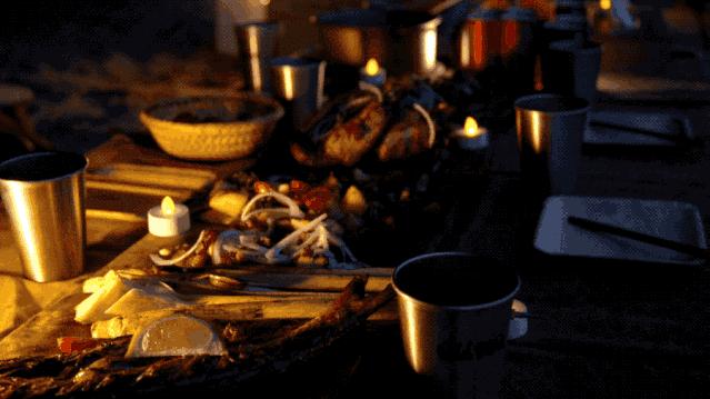 他把工作丢着，专找美景荒地吃饭：这是一天最好的时候