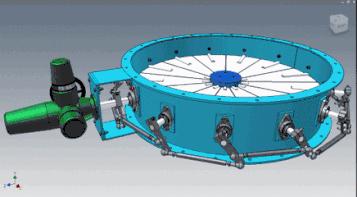 电厂各类设备原理动图,电厂粗粉分离器原理动画演示