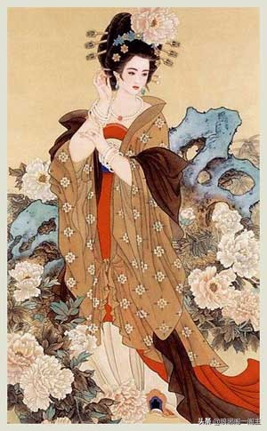 中国四大美女里的杨玉环,历史上的四大美女杨玉环