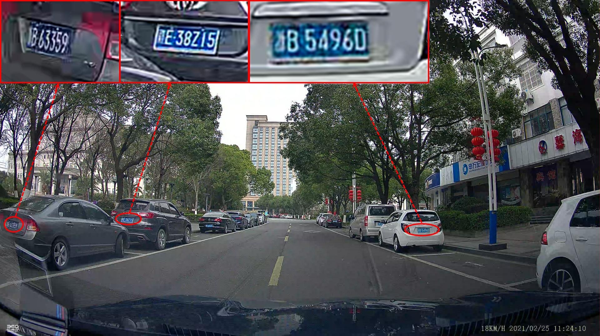 4k超清全景行车记录仪,4k行车记录仪超清视频风景夜间