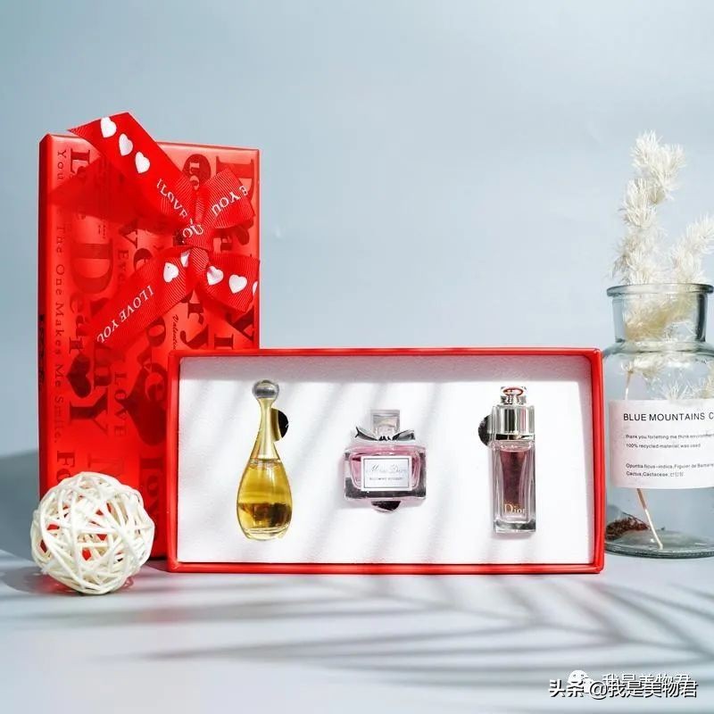 七夕情人节送迪奥香水小样4件套,七夕DIOR超值礼盒