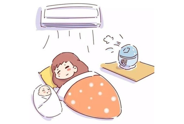 产妇坐月子期间可以吹空调吗,冬天坐月子开空调吹热风有影响吗