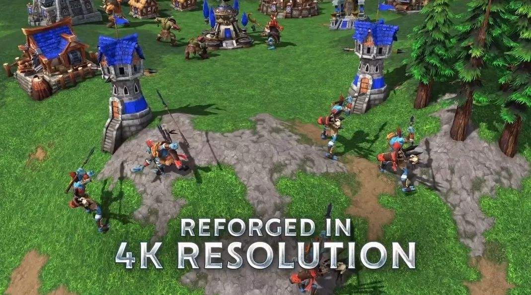 魔兽3重制版有多烂,魔兽争霸3怀旧服视频