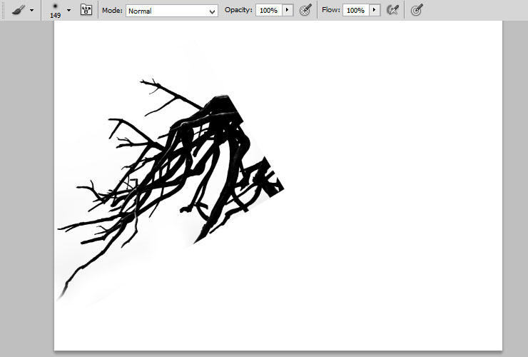 ps如何换花朵教程图解,ps怎么画枯萎的玫瑰