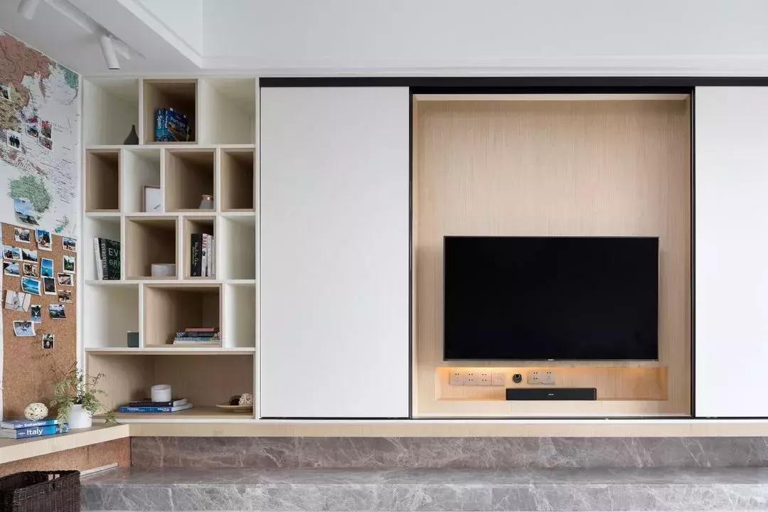 大尺寸背景墙如何设计好看,中间户81平方米背景墙效果图