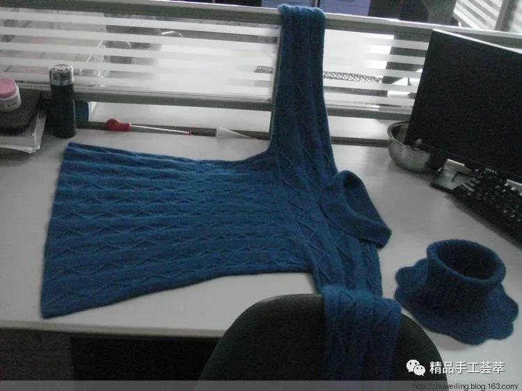 女款长毛衣的织法,圆肩衣的织法教程