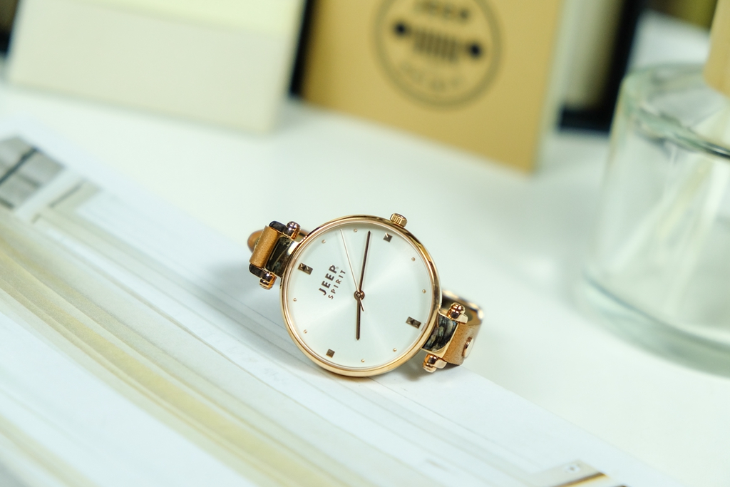 jeepspirit丹宁石英表,jeep森系手表女