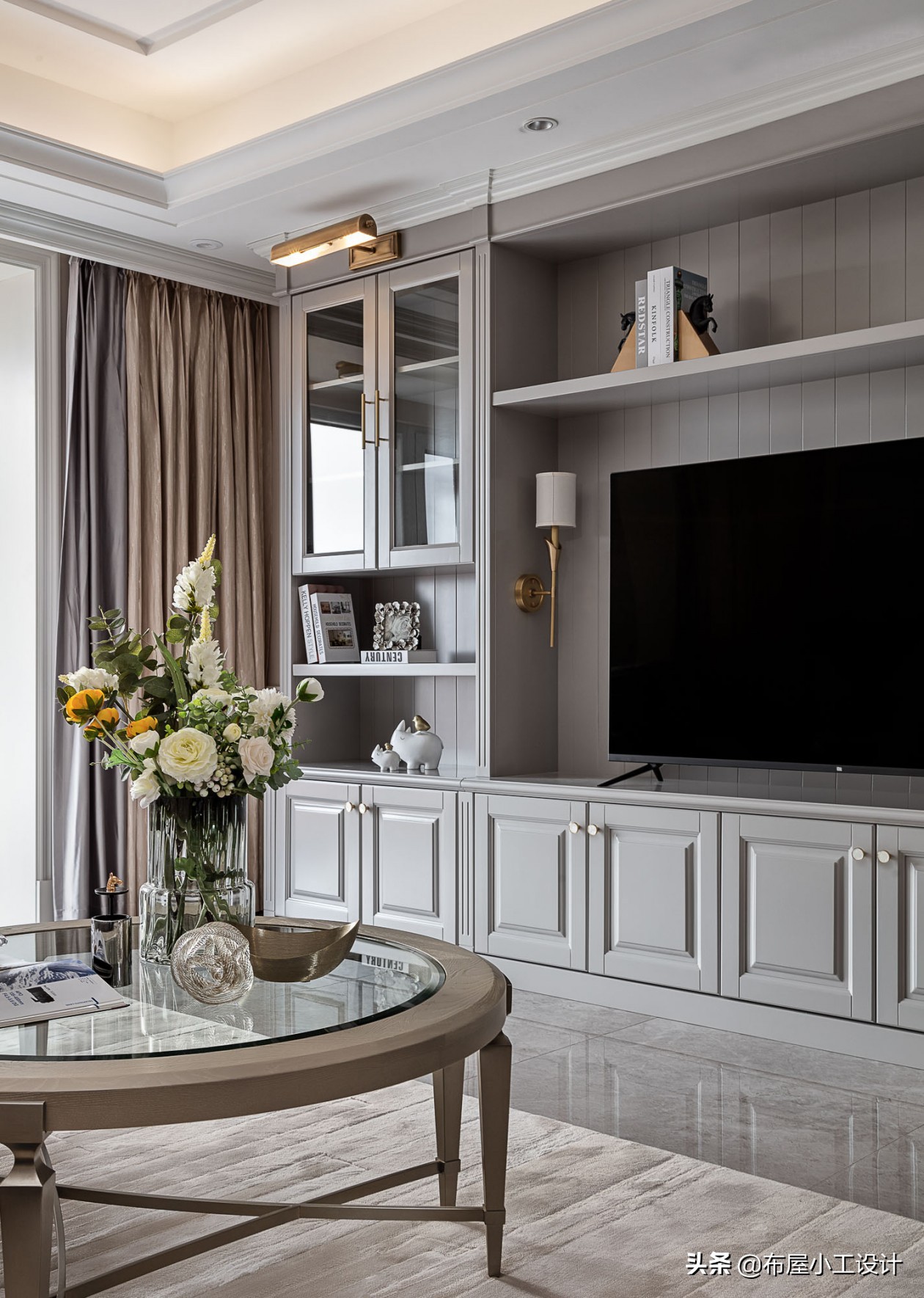 布屋小工丨177㎡美式小轻奢，恰到好处的优雅之家