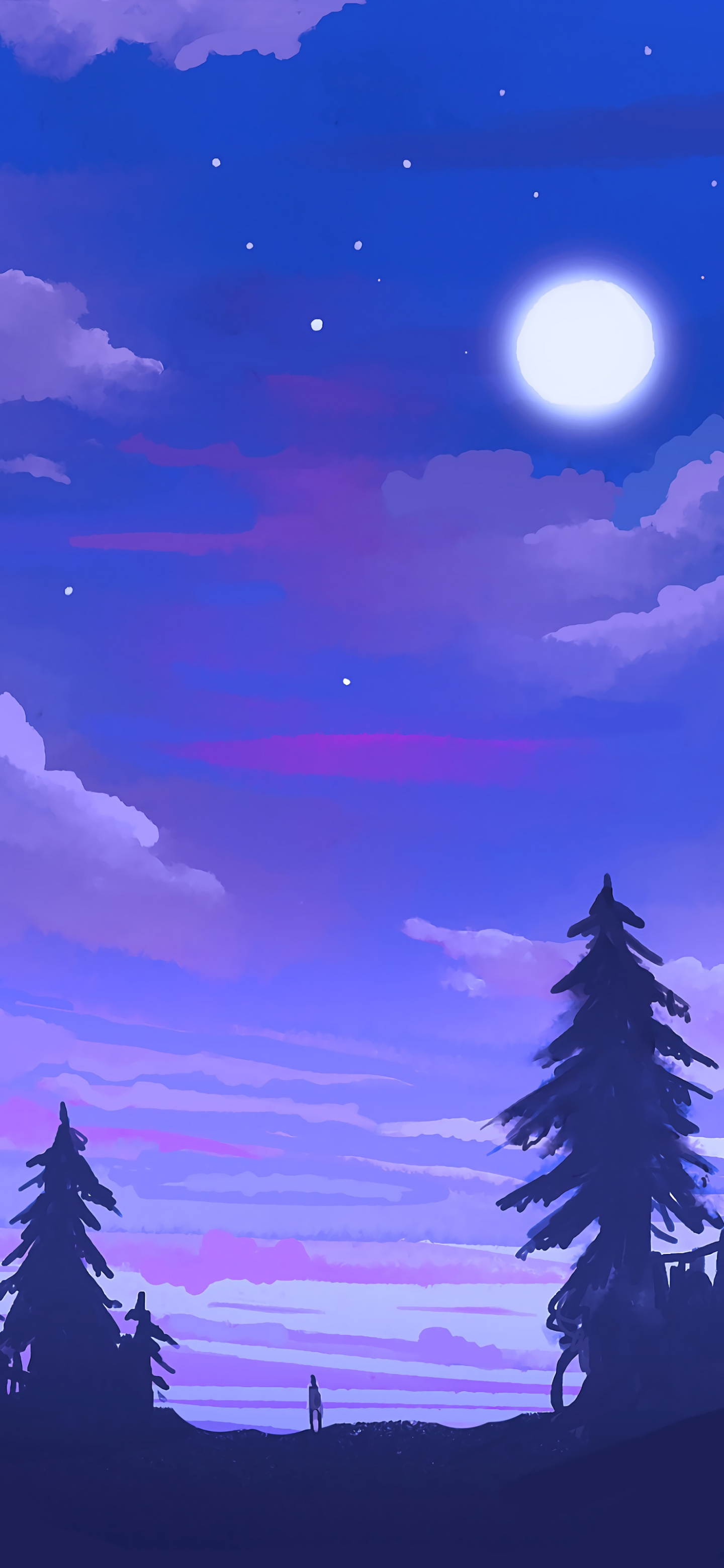 色彩斑斓的壁纸,韩国唯美手绘插画高清壁纸