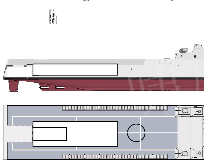 美国305毫米主炮战列舰,中国海军电磁炮战列舰