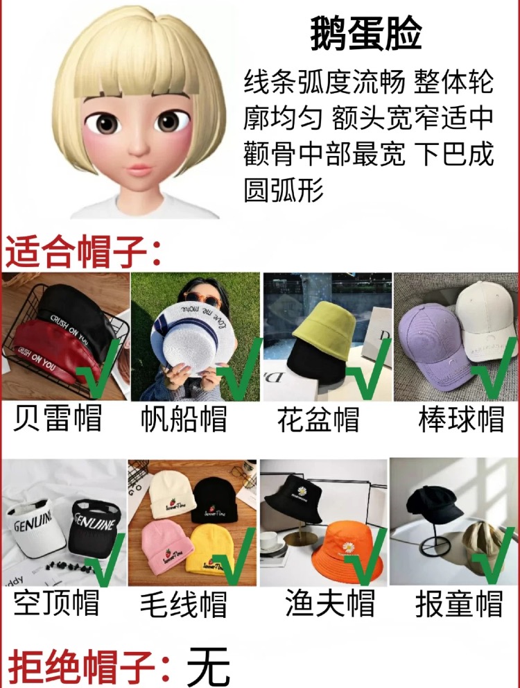 脸大适合戴什么帽子店铺推荐,好看又实用的帽子店铺