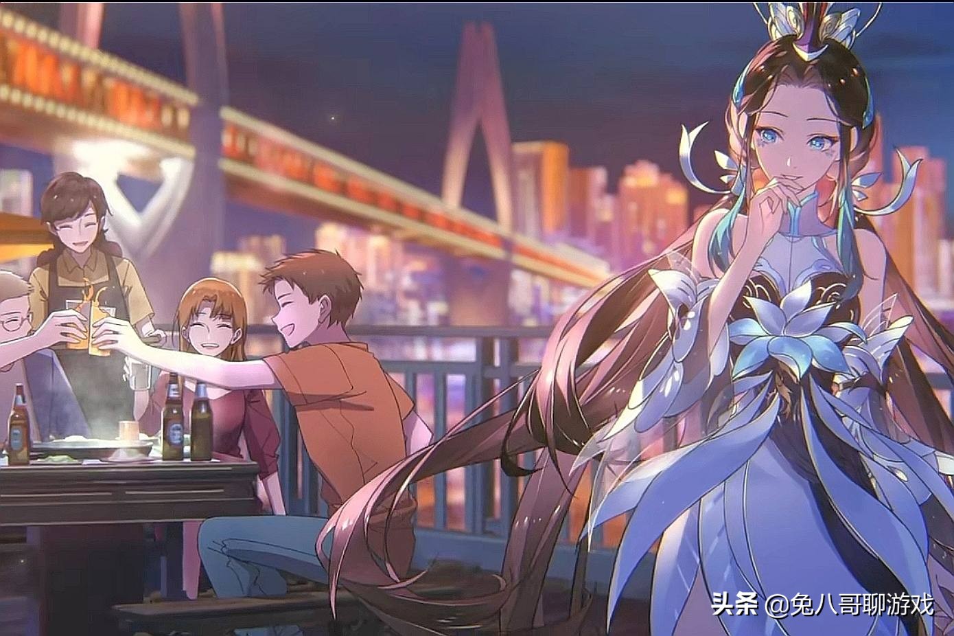 大乔白鹤梁皮肤最新,大乔新皮肤白鹤梁动画