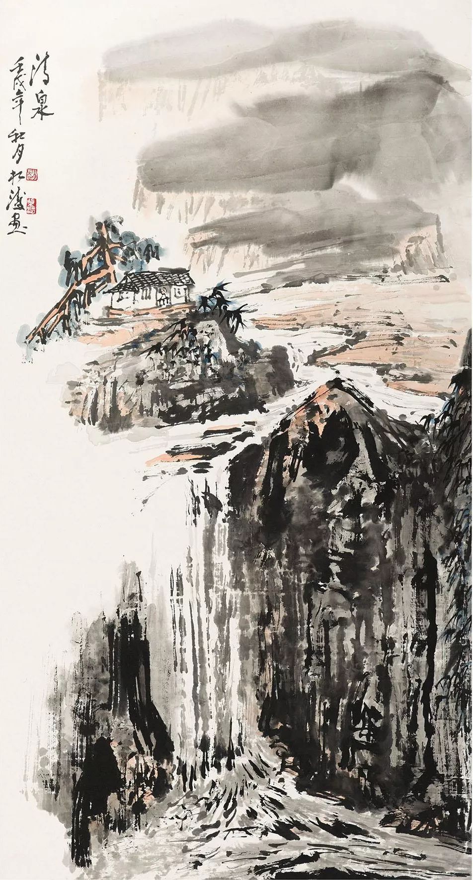 赵松涛人物画欣赏,临摹赵松涛山水画