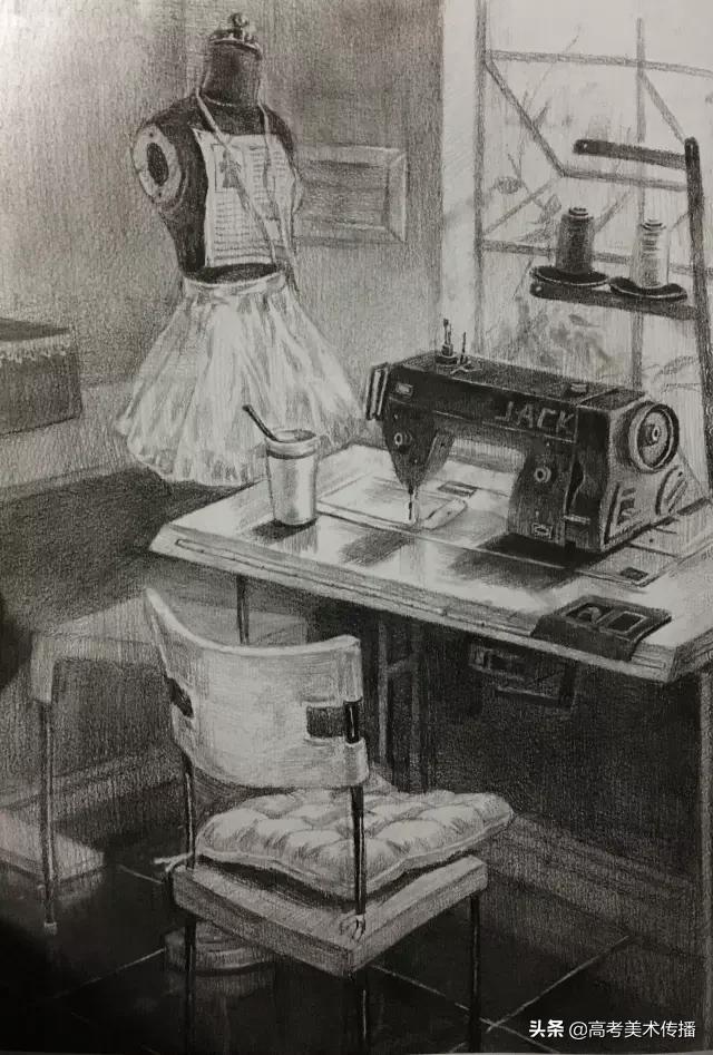 清华美院素描静物,清华美院高考素描