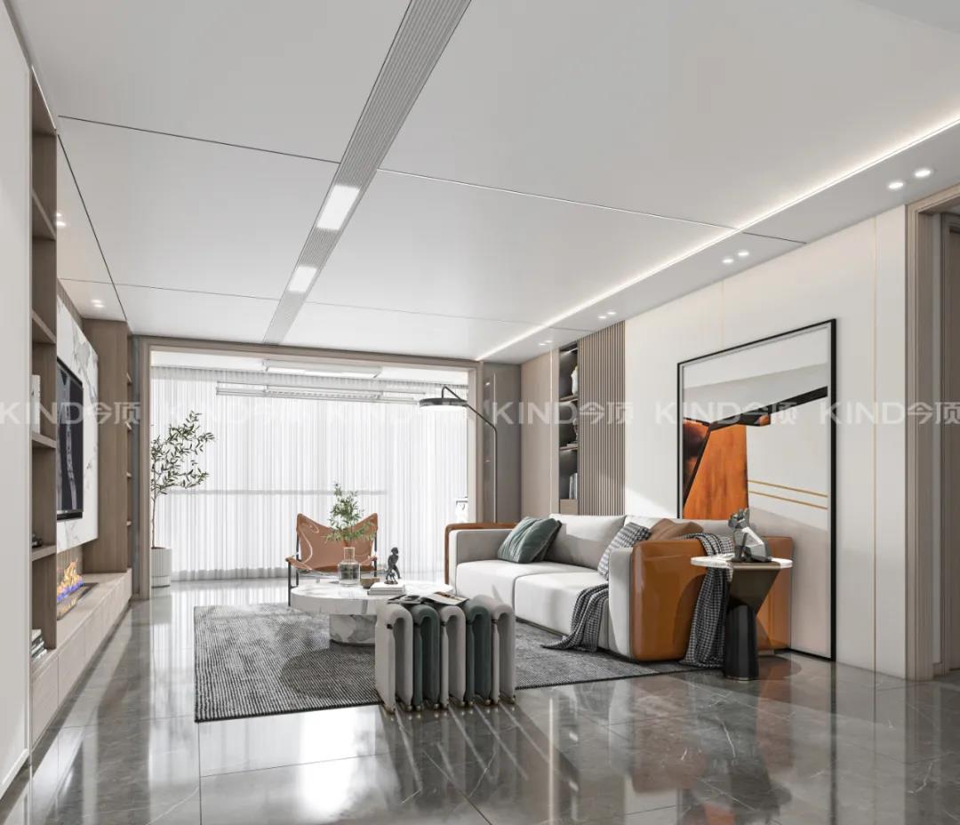 今顶大板吊顶的盛世美颜，到底美在哪？