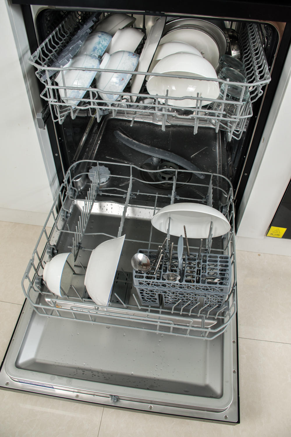 海尔洗碗机速洗与强力洗,海尔洗碗机hwy14-186bku1测评