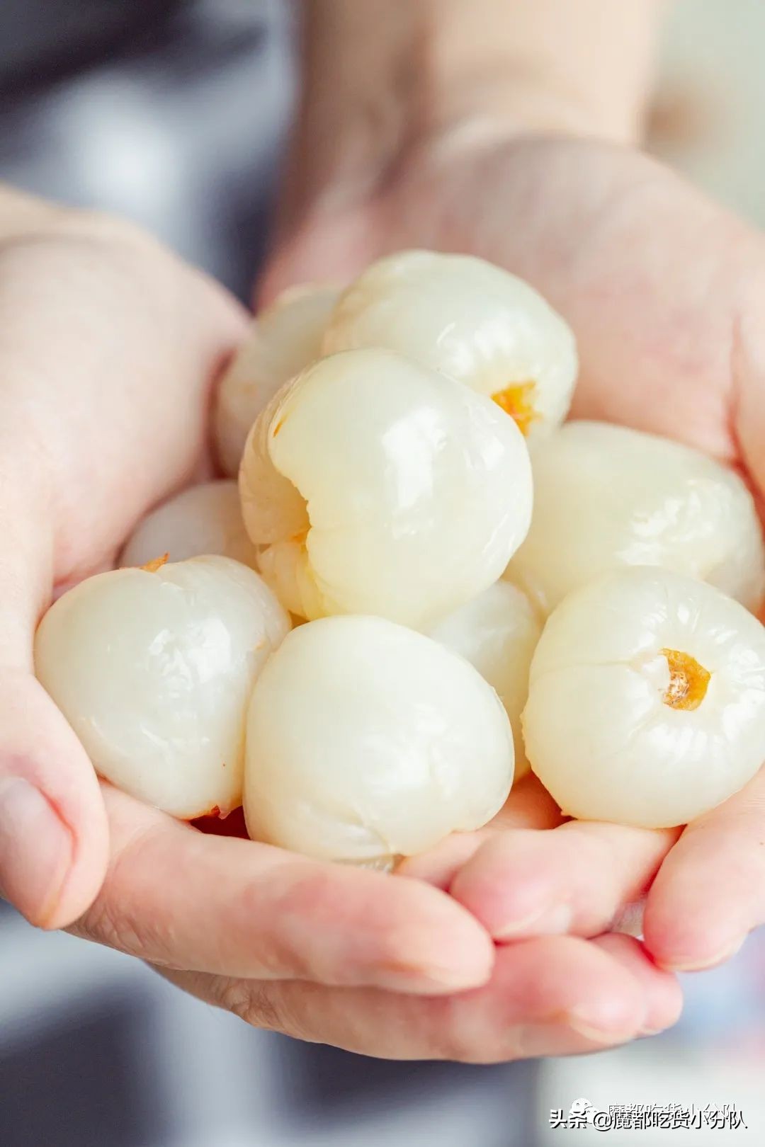 夹心荔枝冰，妈妈不让多吃