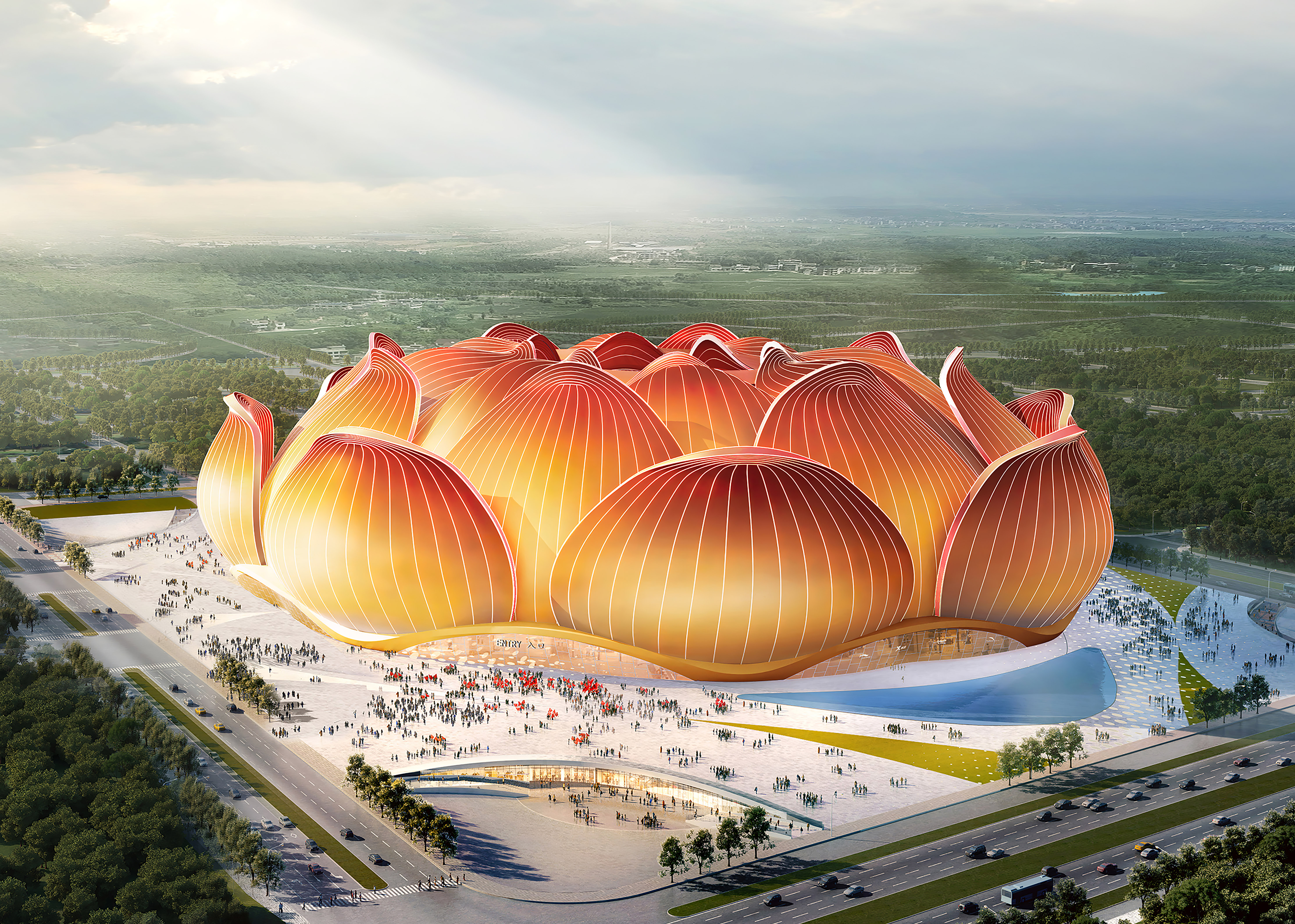 最美球场震撼来袭广州恒大足球场,最美球场图片欣赏