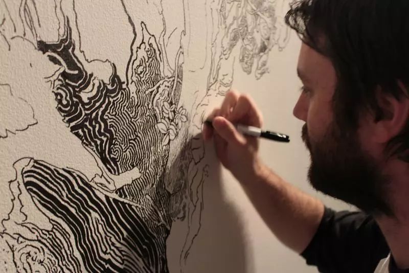 你家的墙贴,墙绘自己的家