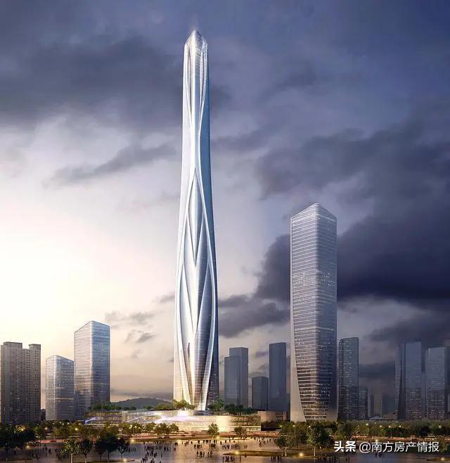 深圳超越上海成为榜首,2024深圳第一高楼多少米