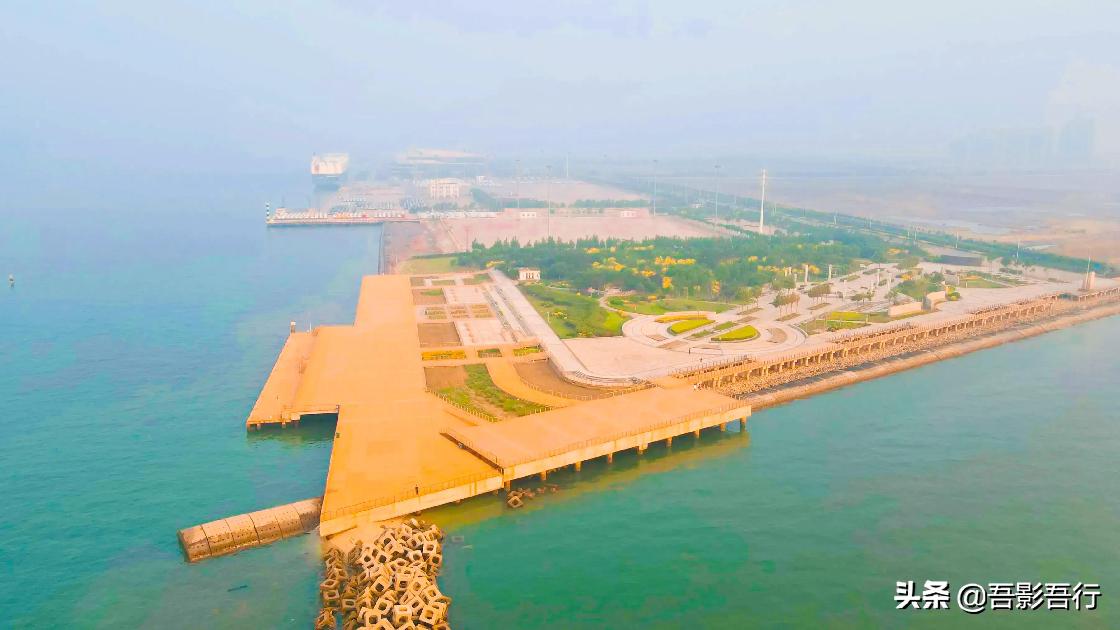 天津自驾东疆港看海,天津东疆黄金海岸自驾游