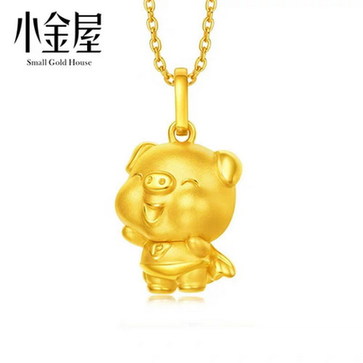 猪元素年货市场,猪元素黄金饰品图片