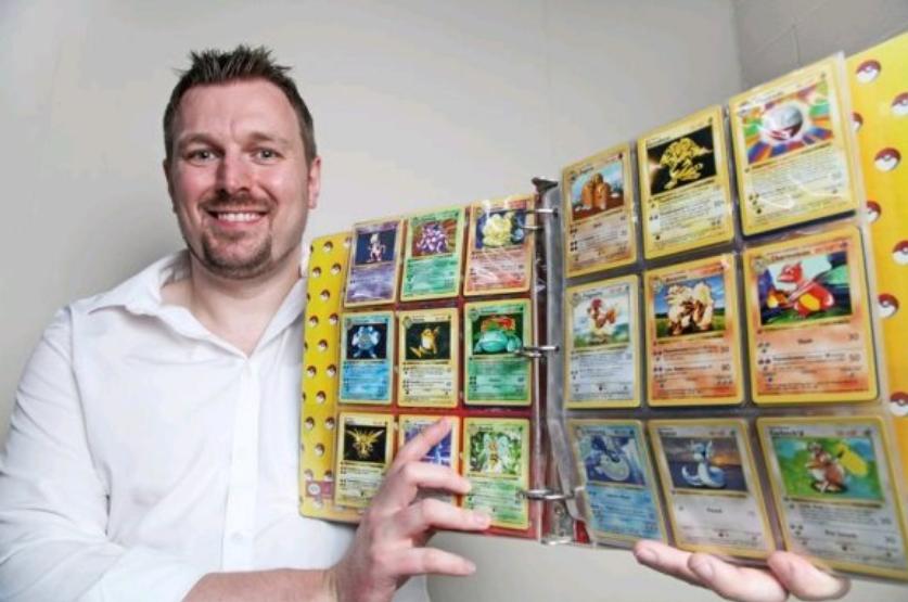 世界上最珍贵的宝可梦卡片,美国一男子收藏17年宝可梦卡片