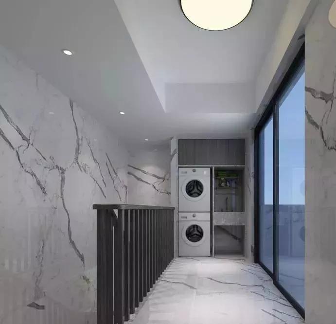 现代港式轻奢大平层设计效果图,港式轻奢大宅