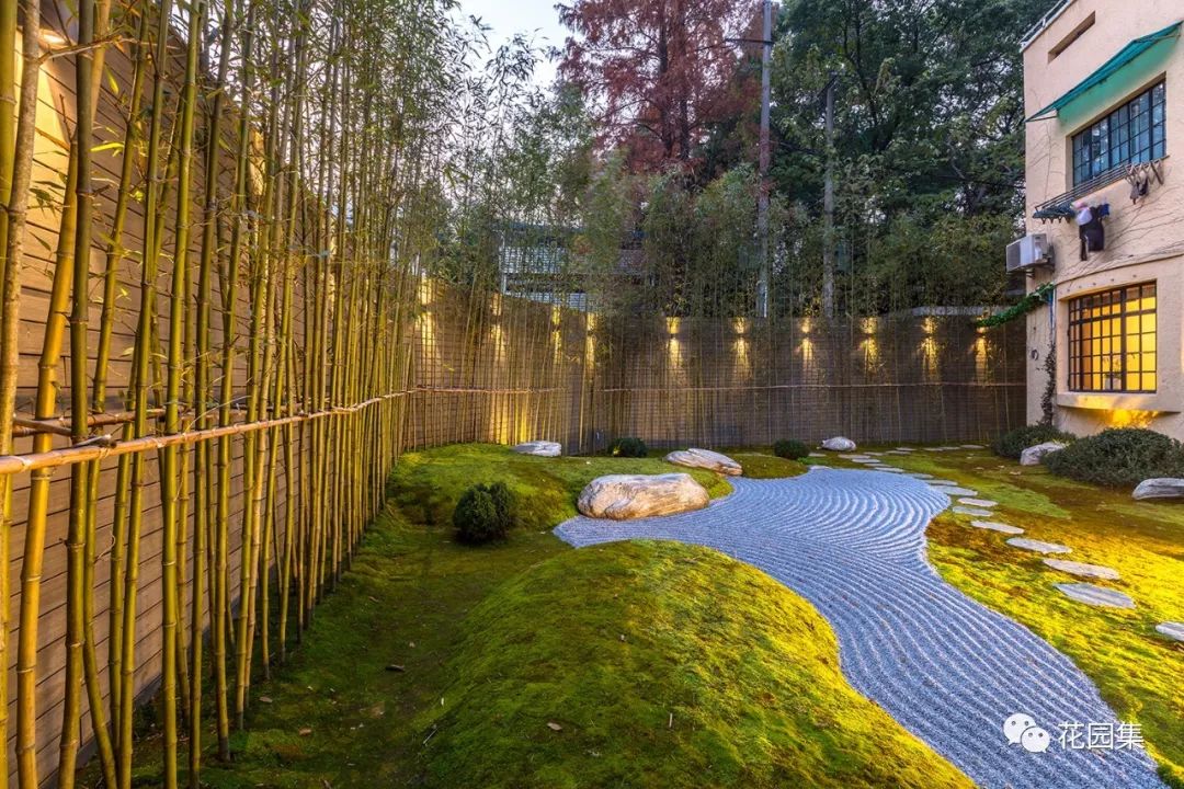 园林式办公区效果图,办公区花园景观设计