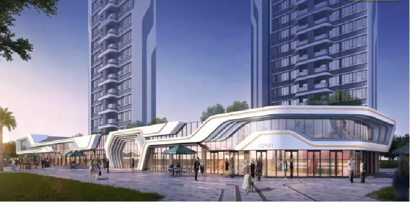 珠海前海后花园别墅,中海星筑97平户型图