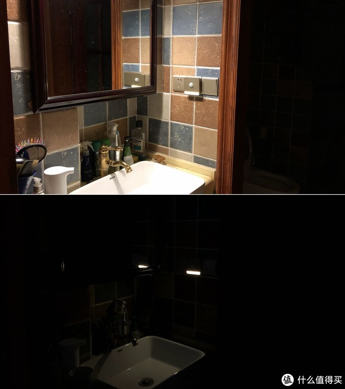 施耐德皓呈系列小夜灯现场效果,施耐德颜值开关插座