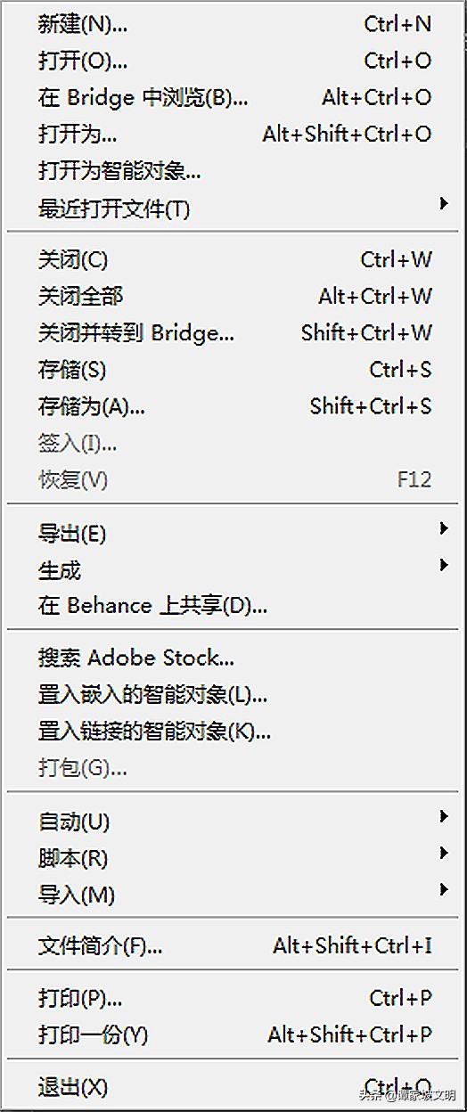 ps界面中菜单栏位于界面哪个位置,ps文件窗口的操作有哪些