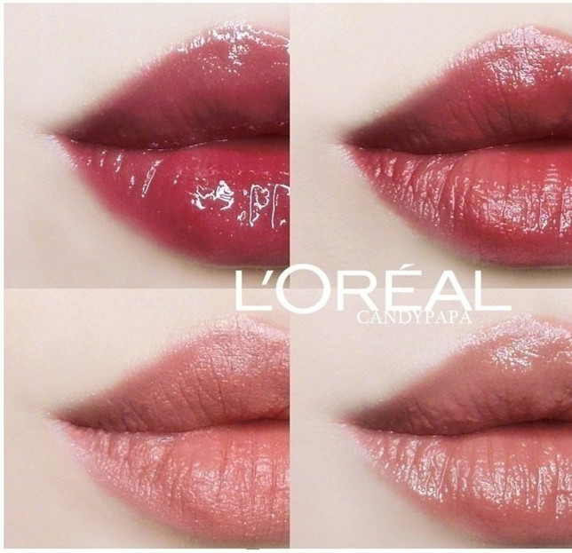 4支口红拥有所有口红色号,欧莱雅最新款口红试色