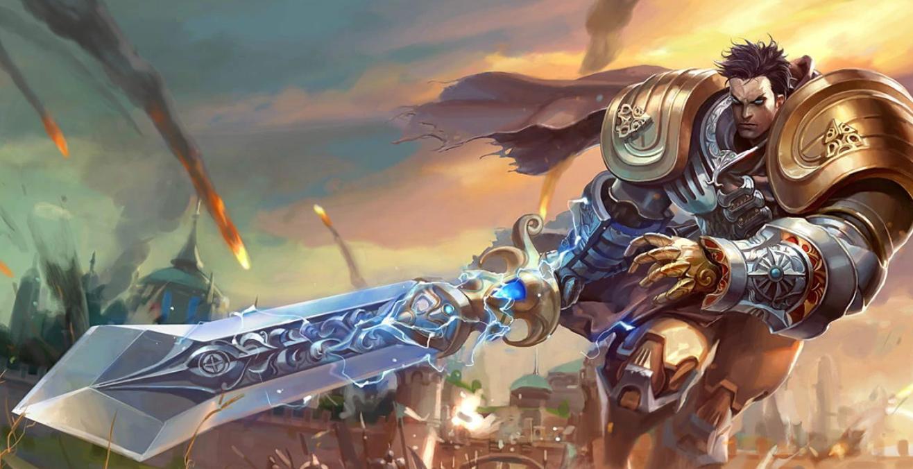 英雄德玛西亚之力盖伦大招超燃,抖音最火的德玛西亚之力盖伦